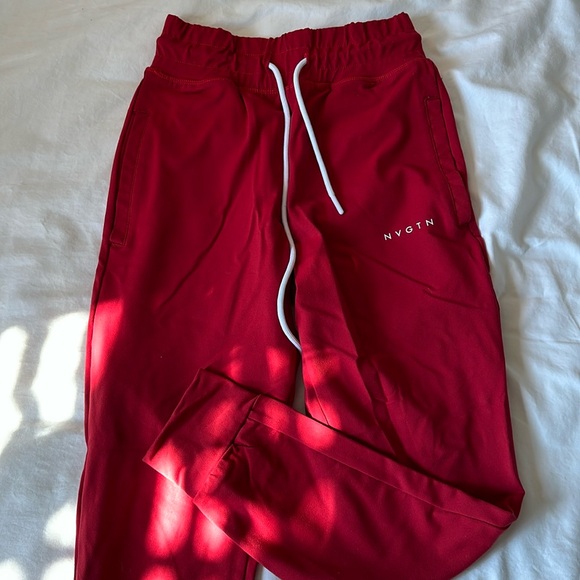 NVGTN ruby red joggers - Picture 1 of 1